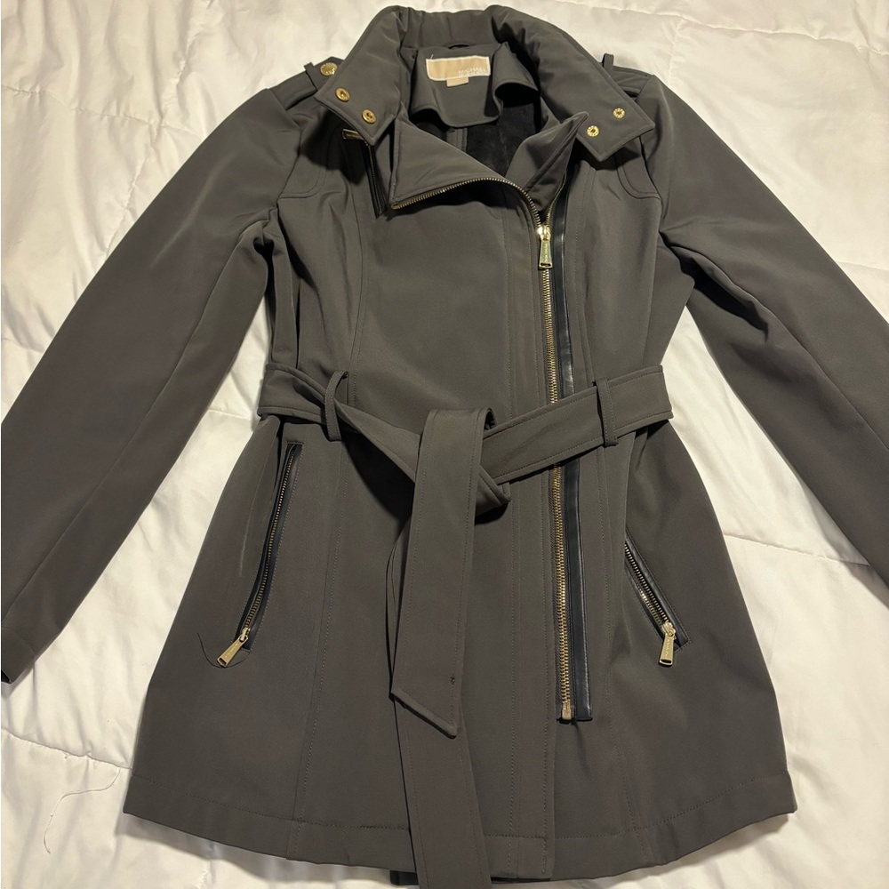 Michael Kohrs belted jacket - M